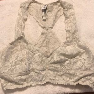 Free People Intimately Lace Racerback Bralette